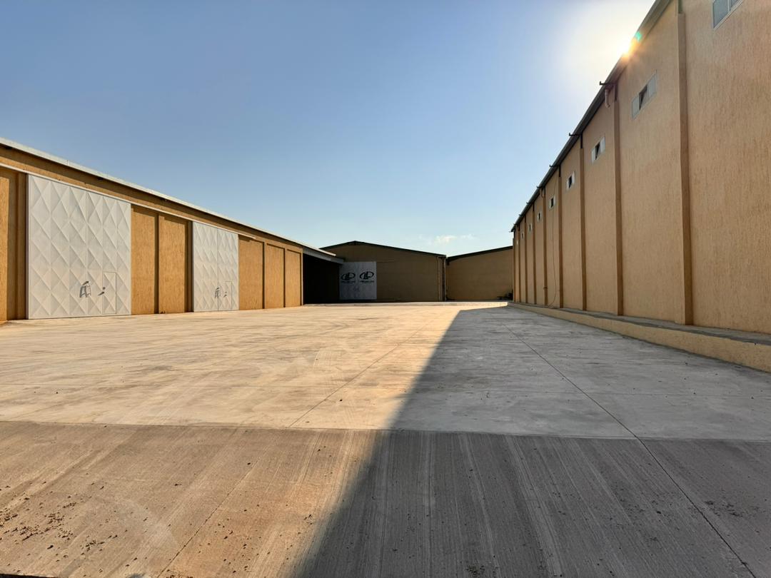 Diwan Aletarat warehouse yard in Misrata